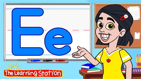 Learn the Letter E ♫ Phonics Song for Kids ♫ Learn the Alphabet ♫ Kids ...