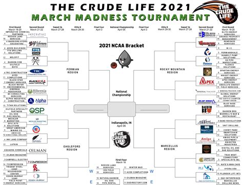 TCL-2021-March-Madness-Bracket-First-Round - The Crude Life