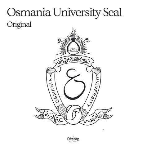 How the Osmania University logo hanged over a period of time