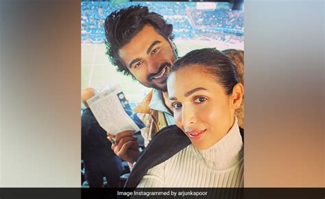 Arjun Kapoor Takes Girlfriend Malaika Arora To Chelsea FC Match ...