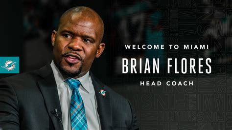 Miami Dolphins Name Brian Flores Head Coach