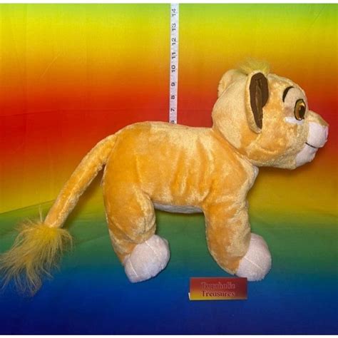 Disney Store The Lion King Simba Plush