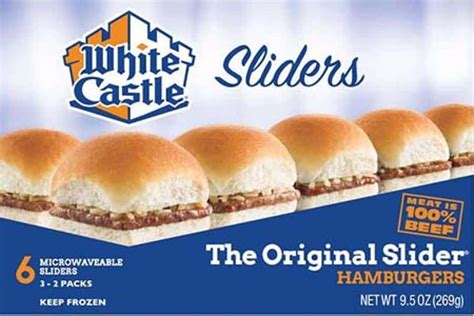 White Castle Recalls Frozen Sliders | 93.1FM WIBC