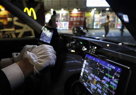 The Tokyo taxi driver: Suit and tie — white gloves optional