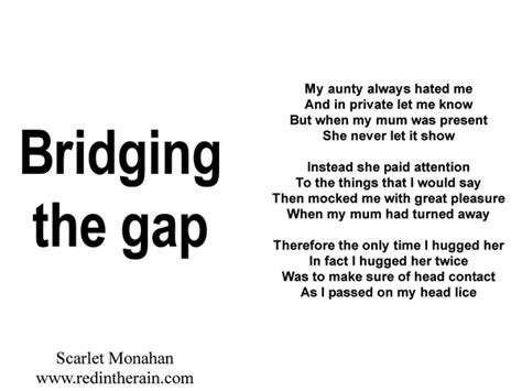 Quotes about Bridging The Gap (29 quotes)