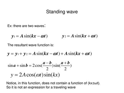 PPT - Chapter 21: Superposition and standing wave PowerPoint Presentation - ID:524065