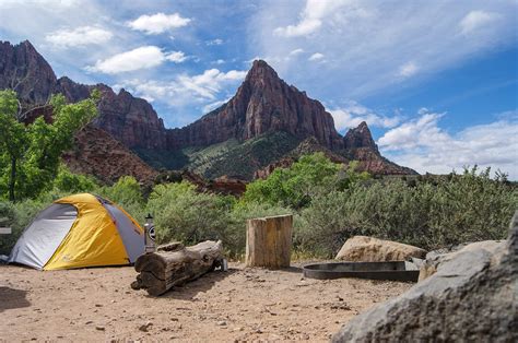 Camping in Zion National Park, Utah image - Free stock photo - Public ...