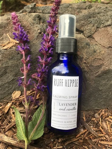 Dog Calming Spray Organic Lavender and Vanilla Calming spray | Etsy