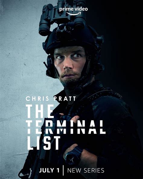 Chris Pratt wears G-Shock GA-100 in "The Terminal List" promo