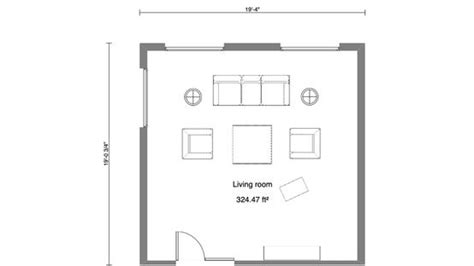 Living Room Floor Plans Dimensions | Baci Living Room