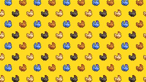 A wallpaper from the chickens of Stardew Valley! : StardewValley ...