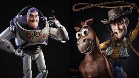 TOY STORY Fan Art Gives Woody and Buzz a More Rugged Look — GeekTyrant