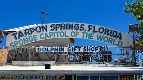 The Sponge Docks at Tarpon Springs