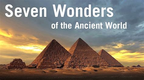 Seven Wonders Of The Ancient World Pictures - Seven Wonders Of The Ancient World - It amazes me ...