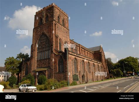 Shrewsbury Abbey church in Abbey Foregate Stock Photo: 19723270 - Alamy