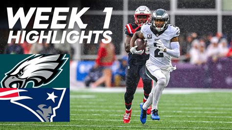 Highlights: Eagles 25, Patriots 20 | Week 1