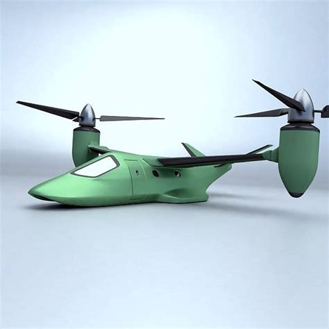 Aircraft concept vtol 3D model - TurboSquid 1290240