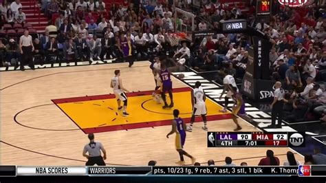 December 22, 2016 - TNT - Game 30 Miami Heat Vs Los Angeles Lakers ...