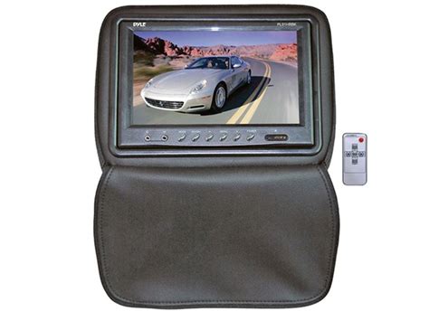 Adjustable Headrest with 9'' LCD Monitor