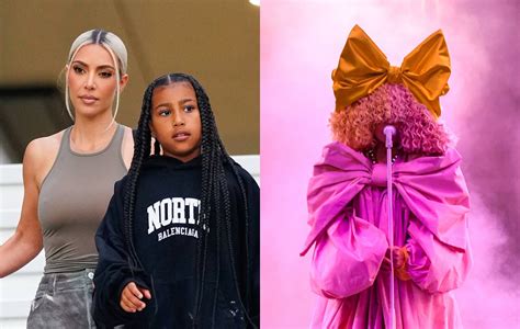 North West performs with Sia at Kardashian Christmas party