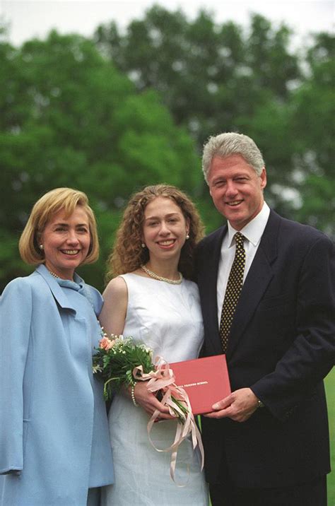 Photograph of President William Jefferson Clinton, First Lady Hillary Rodham Clinton, and ...