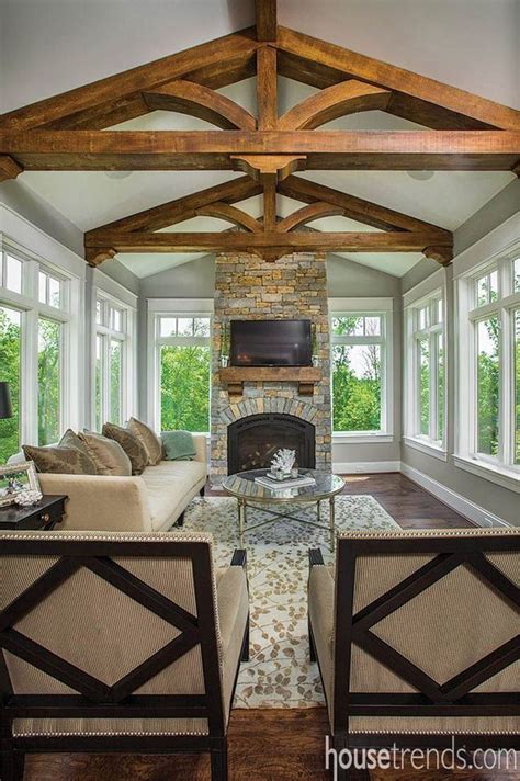 Rustic and Cozy Farmhouse Sunroom Ideas for a Happy Home. Check out ...