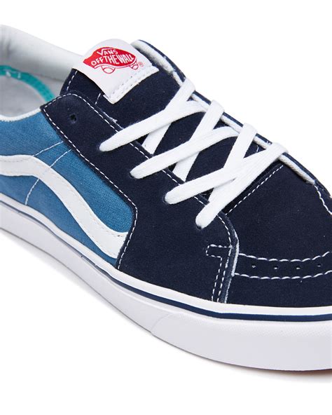 Vans Mens Comfycush Sk8 Low Shoe - Navy | SurfStitch