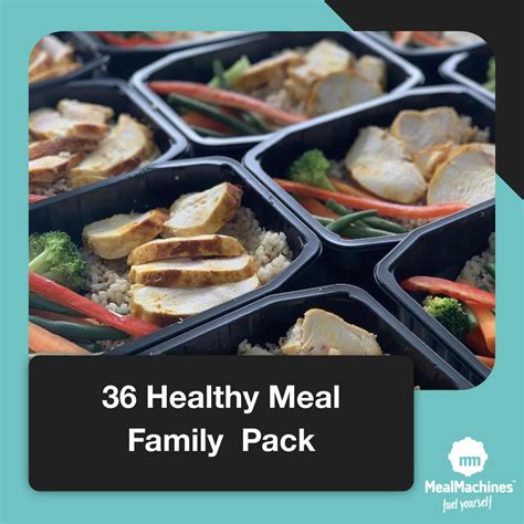 36 Meal Family Home Delivered Pack | Healthy Ready Made Meal Delivery ...