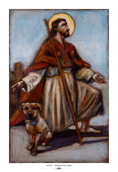 St. Roch ~ Patron Saint of Dogs - An Act of Dog