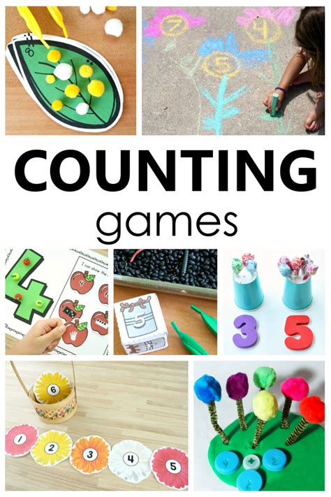 These counting games for preschoolers and kindergarteners will help ...