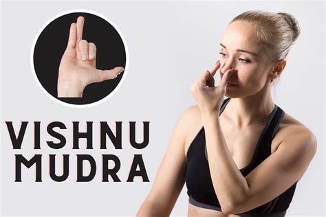 Vishnu Mudra is a very useful hand gesture yogis used in Anulom Vilom Pranayama aka alternate ...