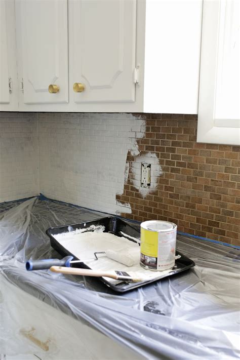 How to Paint a Tile Backsplash - A Beautiful Mess