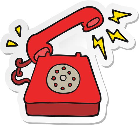 Animated Ringing Telephone Clipart