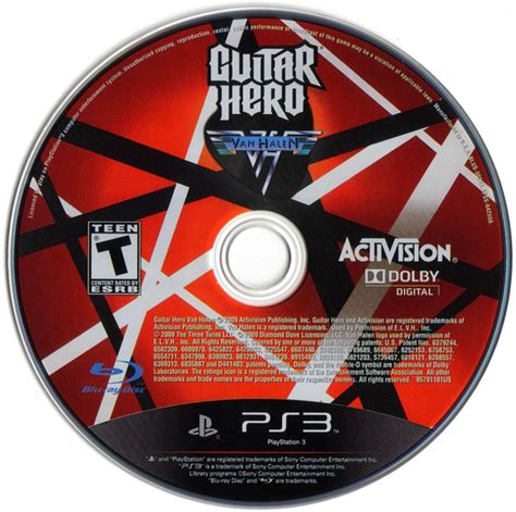 Guitar Hero: Van Halen (2009) PlayStation 2 box cover art - MobyGames