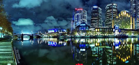 Southbank Promenade Night - Pickawall