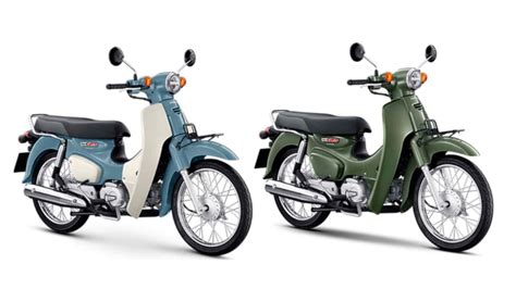 2024 Honda Super Cub Announced With New Colors In Thailand