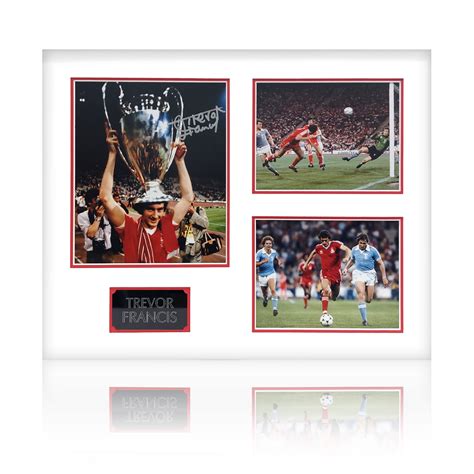 Trevor Francis Signed Nottingham Forest Mount – The Fan Cave Memorabilia