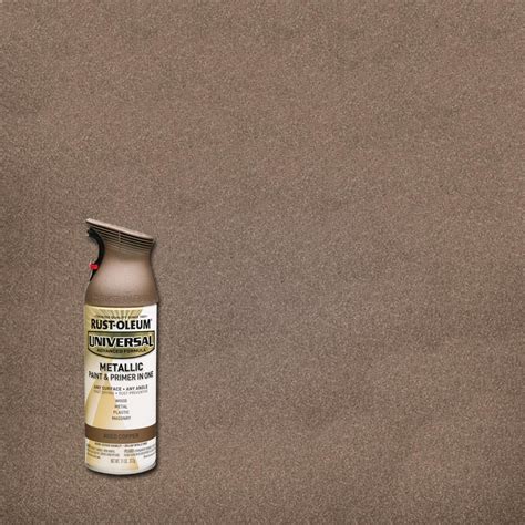 Rust-Oleum Universal 11 oz. All Surface Metallic Aged Copper Spray Paint and Primer in One ...