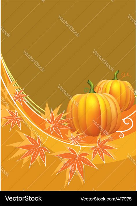 Thanksgiving border Royalty Free Vector Image - VectorStock