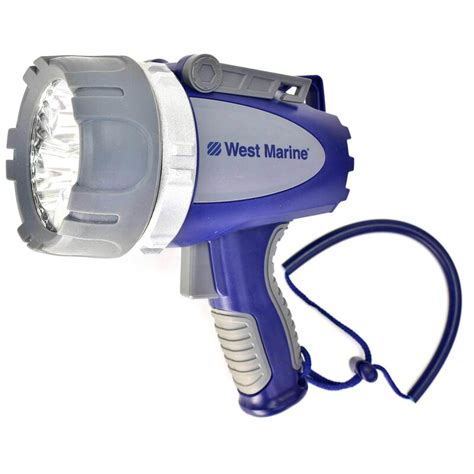 WEST MARINE Waterproof 3000-Lumen Rechargeable LED Spotlight | West Marine