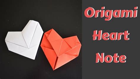 3 Different Origami Valentine Notes | FaVe Mom | Origami heart, Easy origami for kids, Easy ...