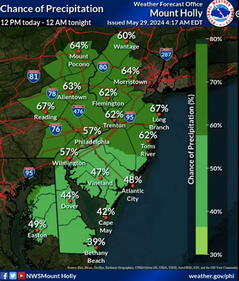 New Round Of Thunderstorms Could End Sunny Day In NJ, PA, Weather Service Says | Morgantown ...