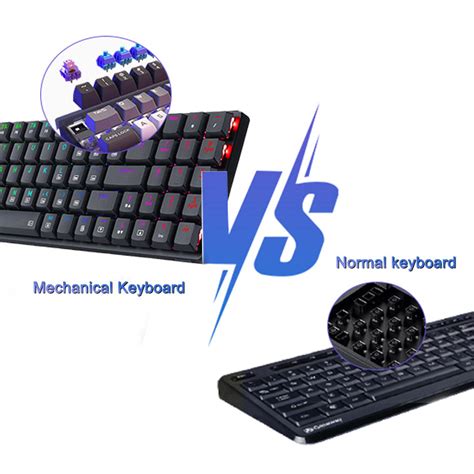 Difference Between Mechanical Keyboard and Normal Keyboard