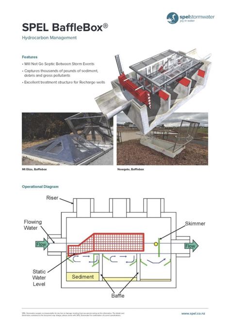 Baffle Box Product | SPEL Stormwater