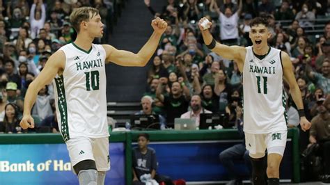 Hawaii men's volleyball team sweeps CSUN again