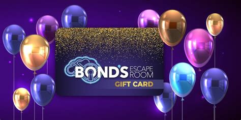 Gift Cards - Bond's Escape Room