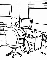Post Office Coloring Pages For Kids Sketch Page sketch template