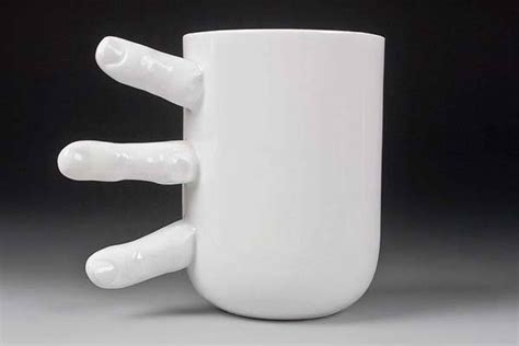 The Handmade Coffee Mug Wants to Hold Your Hand with Fingers | Gadgetsin