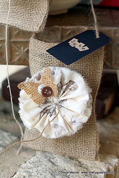 crafty goodies: The Curtsey Boutique ~burlap bag jute holder!