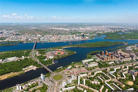 Let’s fly over Krasnoyarsk – one of the oldest cities in Siberia ...